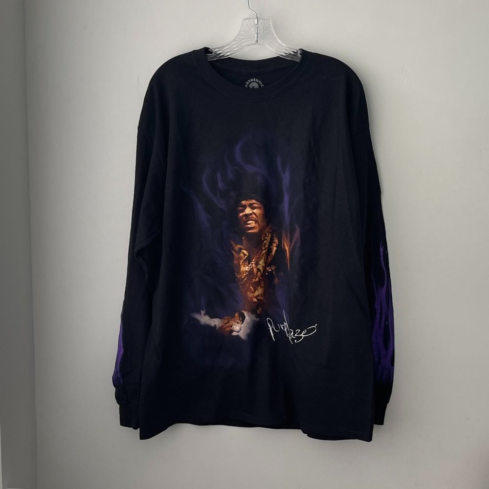 Authentic Hendrix Jimi Hendrix Long Sleeve Shirt